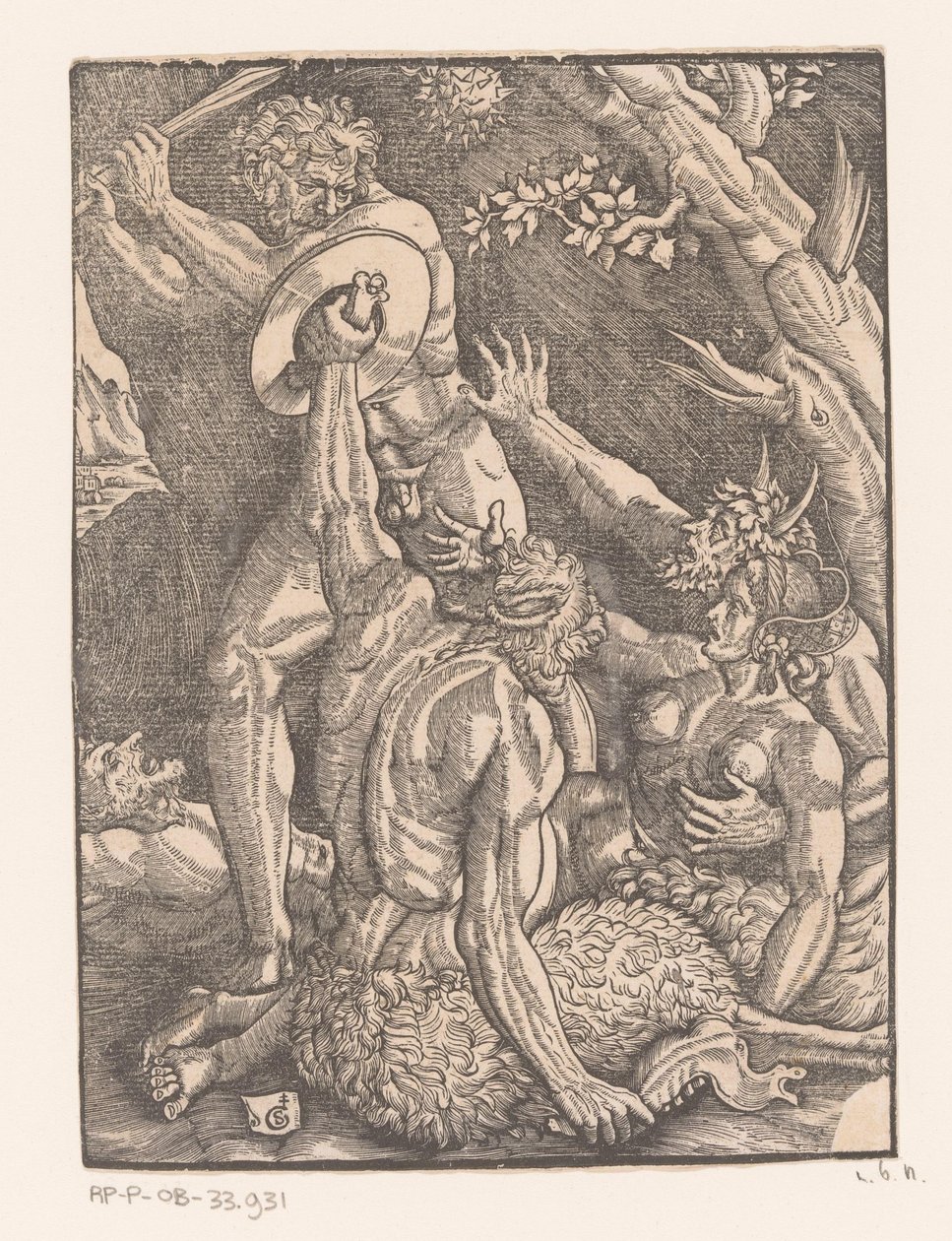 Hercule et les centaures - Gabriel Salmon