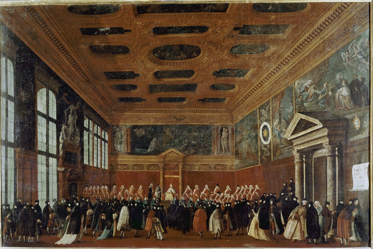 Réception des ambassadeurs au Collège - Gabriele Bella