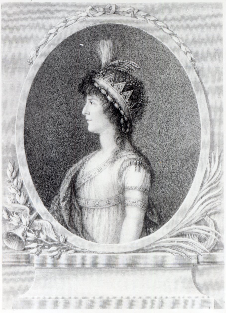Angelica Catalani, gravé par Francesco Bartolozzi, 1802 - Gaetano Basteris
