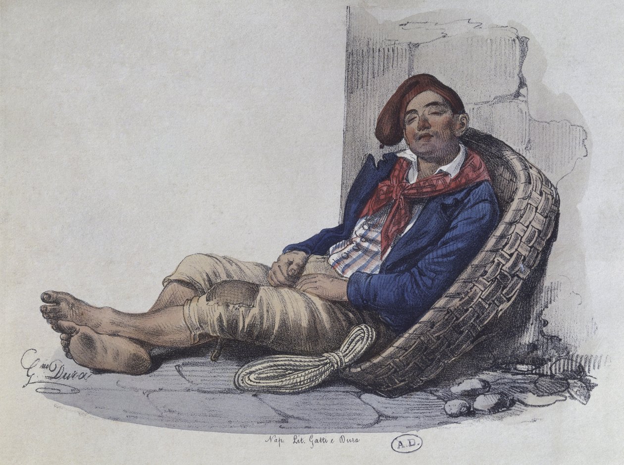 Un porteur de Naples, 1820 - Gaetano Dura