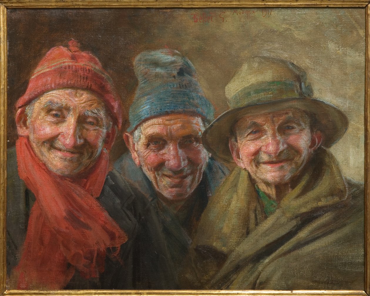Trois Amis 1917 - Gaetano Bellei