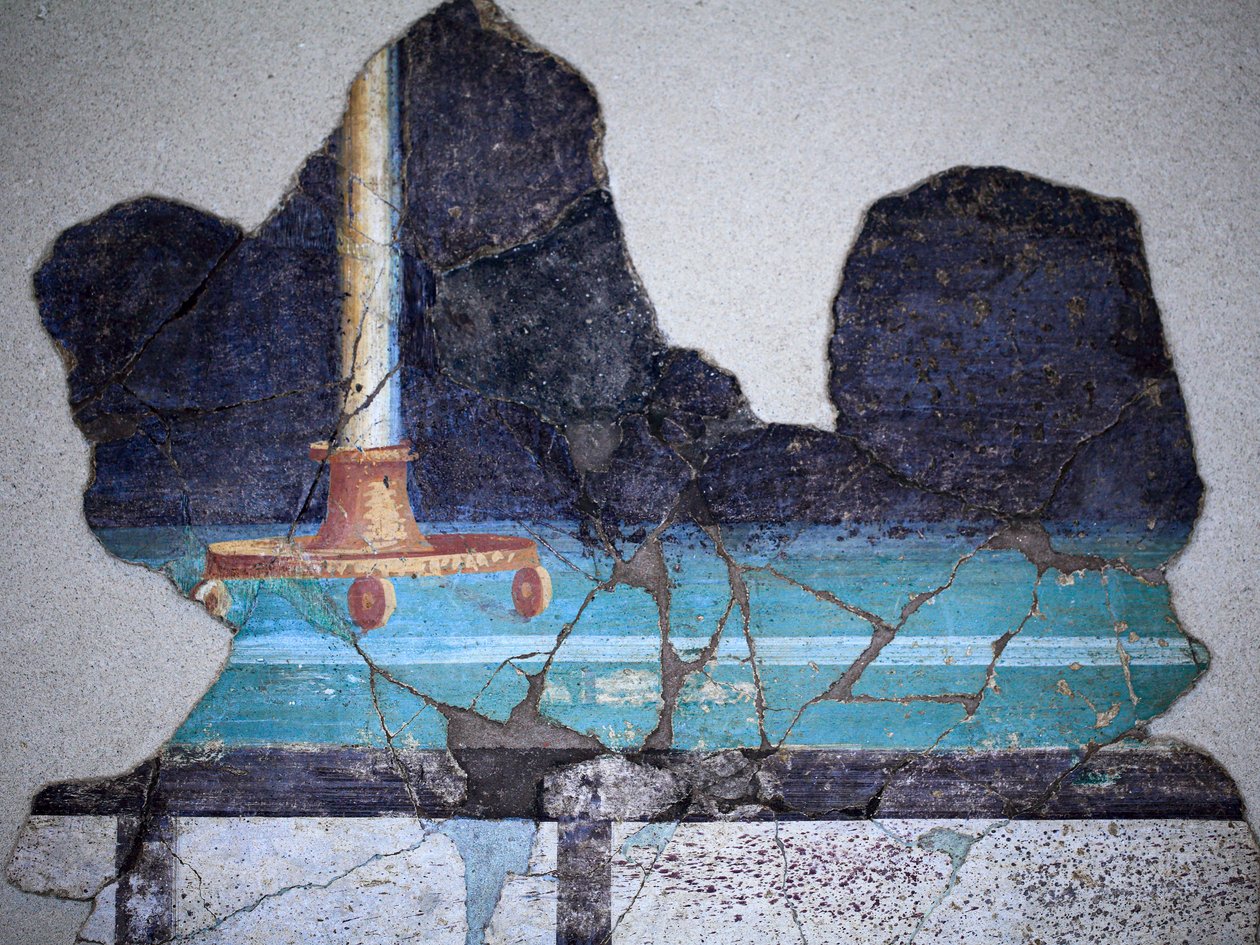 Peinture murale romaine - Gallo-Roman