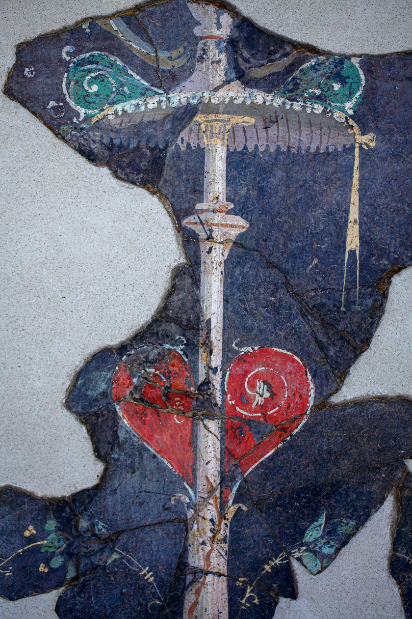 Peinture murale romaine - Gallo-Roman