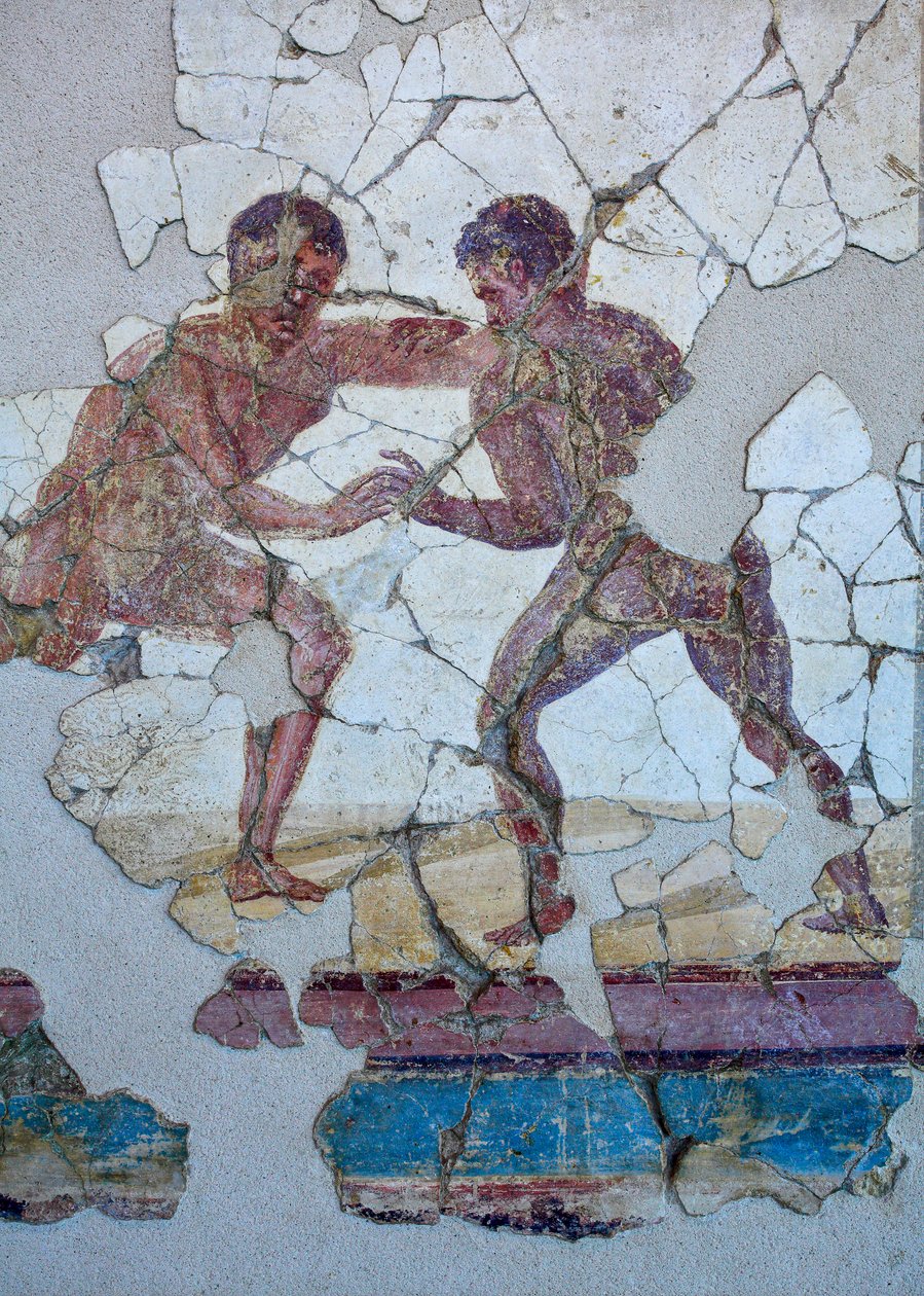 Peinture murale romaine - Gallo-Roman Gallo-Roman