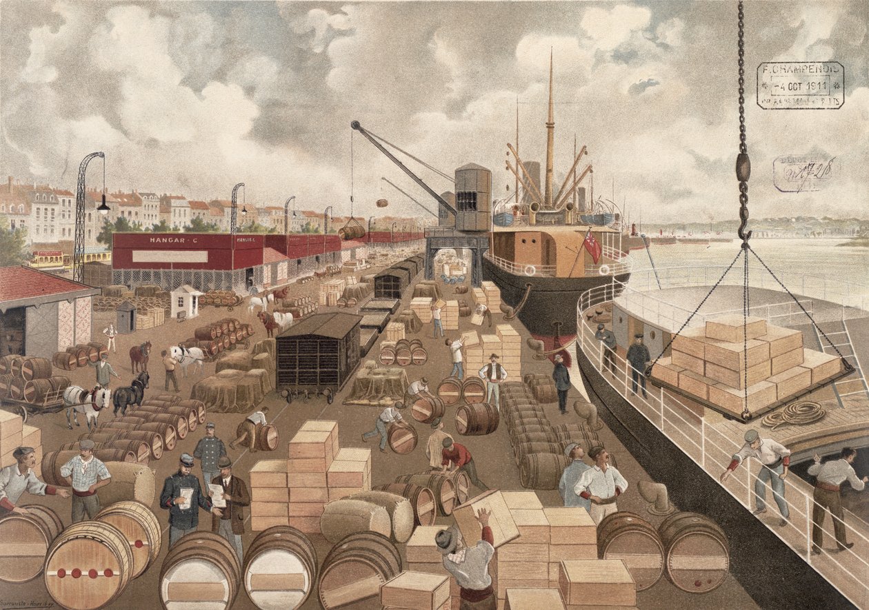 Le port de Bordeaux - Garrouste Harribey Garrouste Harribey
