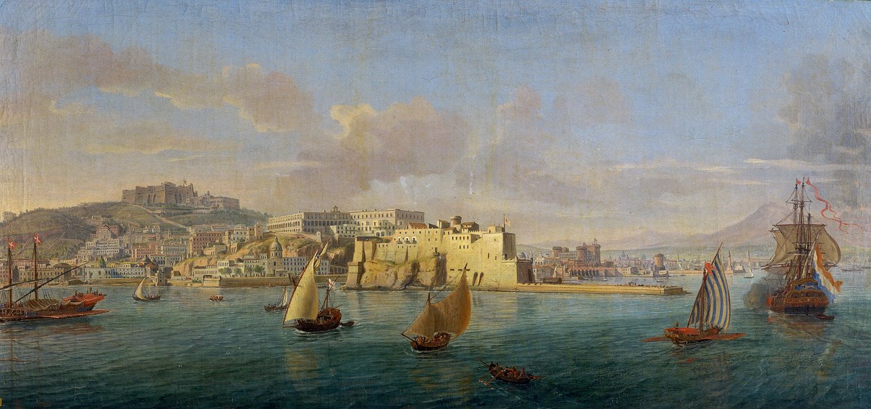 Vue de Naples - Gaspar van Wittel