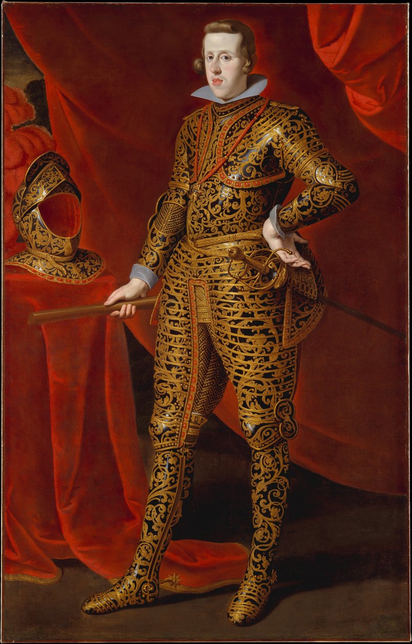 Philippe IV (1605-1665) en armure de parade - Gaspar De Crayer