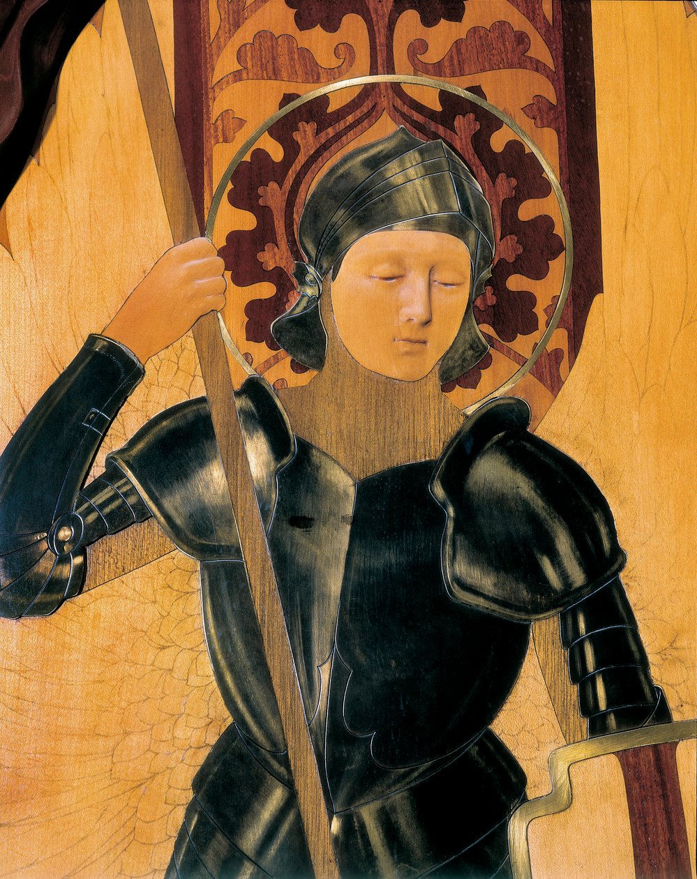 Saint Georges (détail) - Gaspar Homar i Mesquida