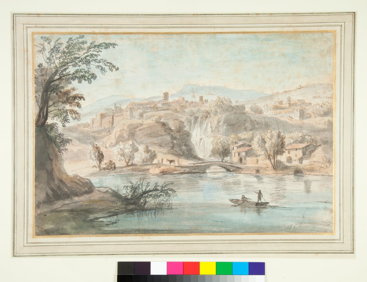 Paysage à Tivoli - Gaspar van Wittel