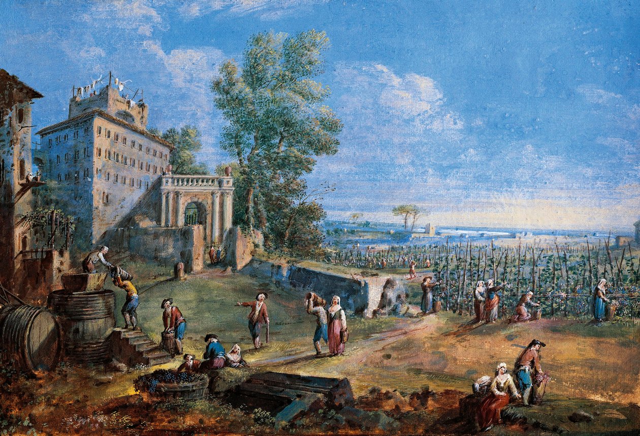 La Récolte - Gaspar van Wittel