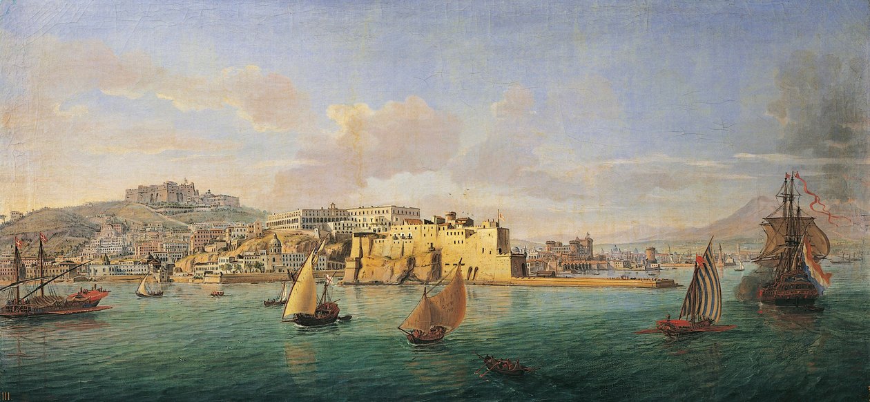 Vue du golfe de Naples - Gaspar van Wittel