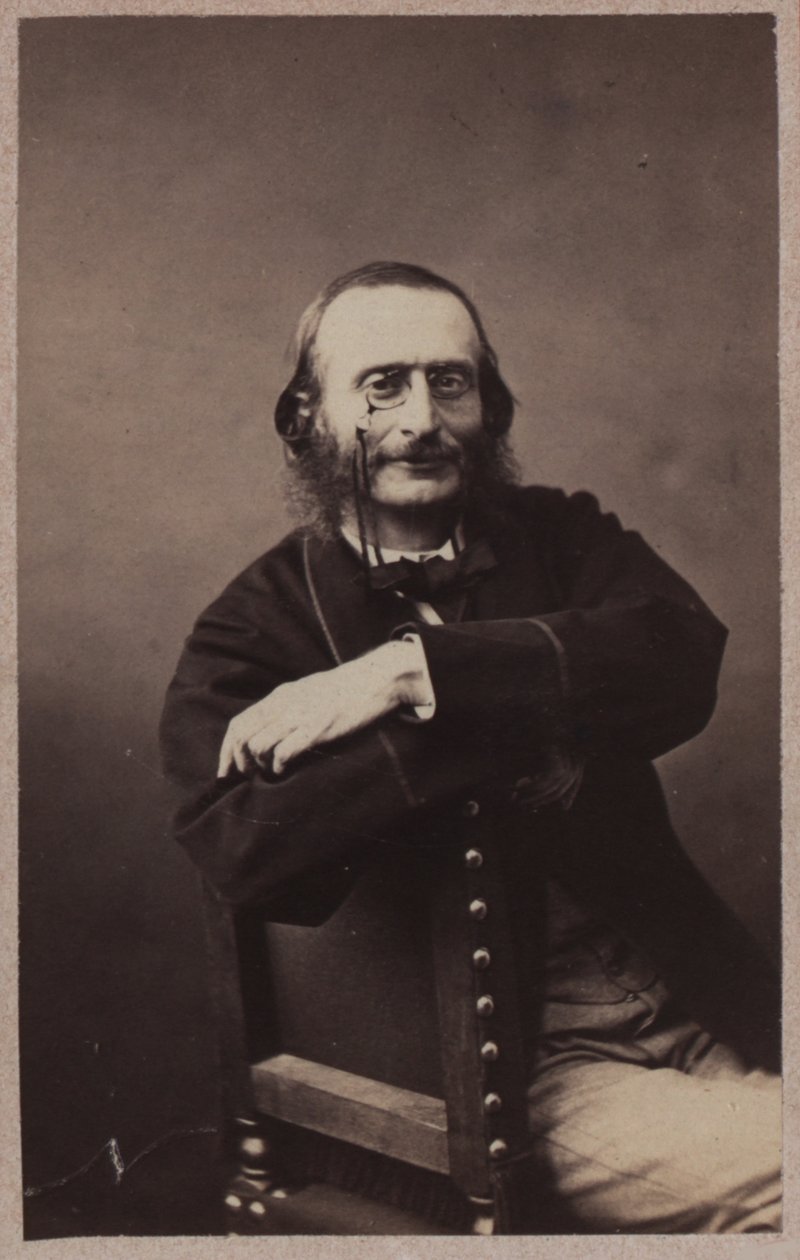 Portrait de Jacques Offenbach 1819-1880 - Gaspard Félix Nadar