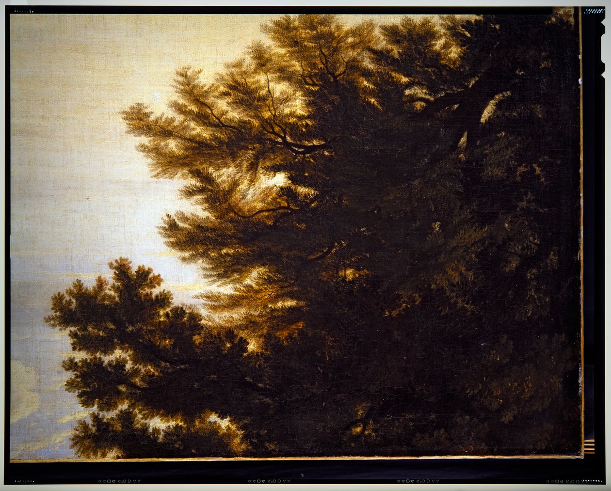 Paysage Pastoral Italien, détail, sans date - Gaspard Poussin Dughet