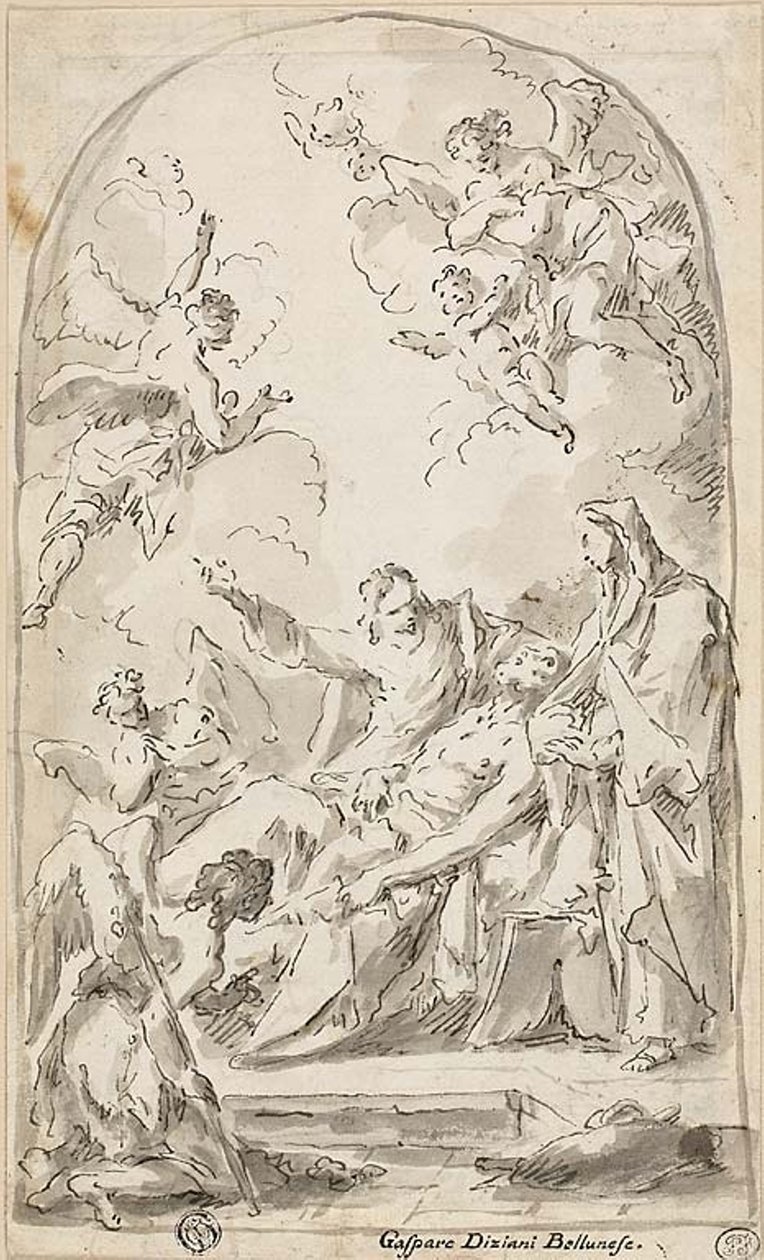 Mort de Saint Joseph - Gaspare Diziani