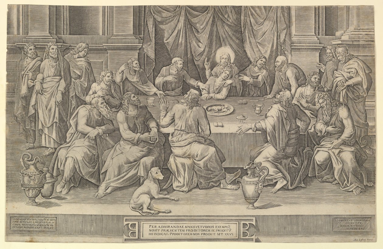 La Cène, 1564 - Gaspare Osello