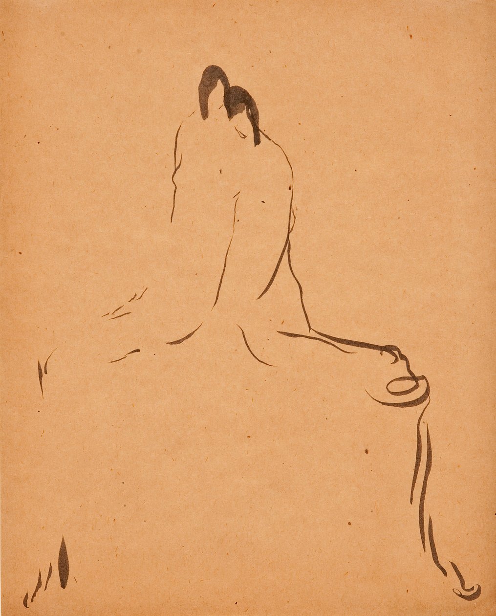 Deux Figures, c. 1908 - Gaston Lachaise