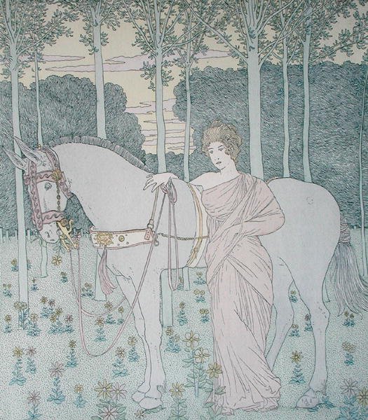 Nausicaa, illustration du Livre 6 de l