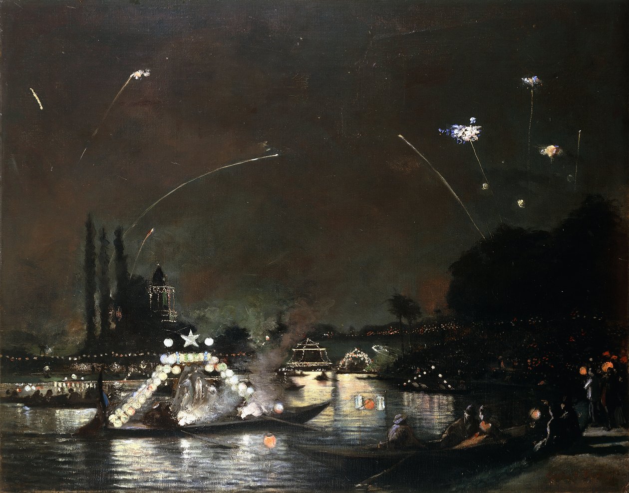 Paris la Nuit du XIV Juillet - Gaston de Latouche