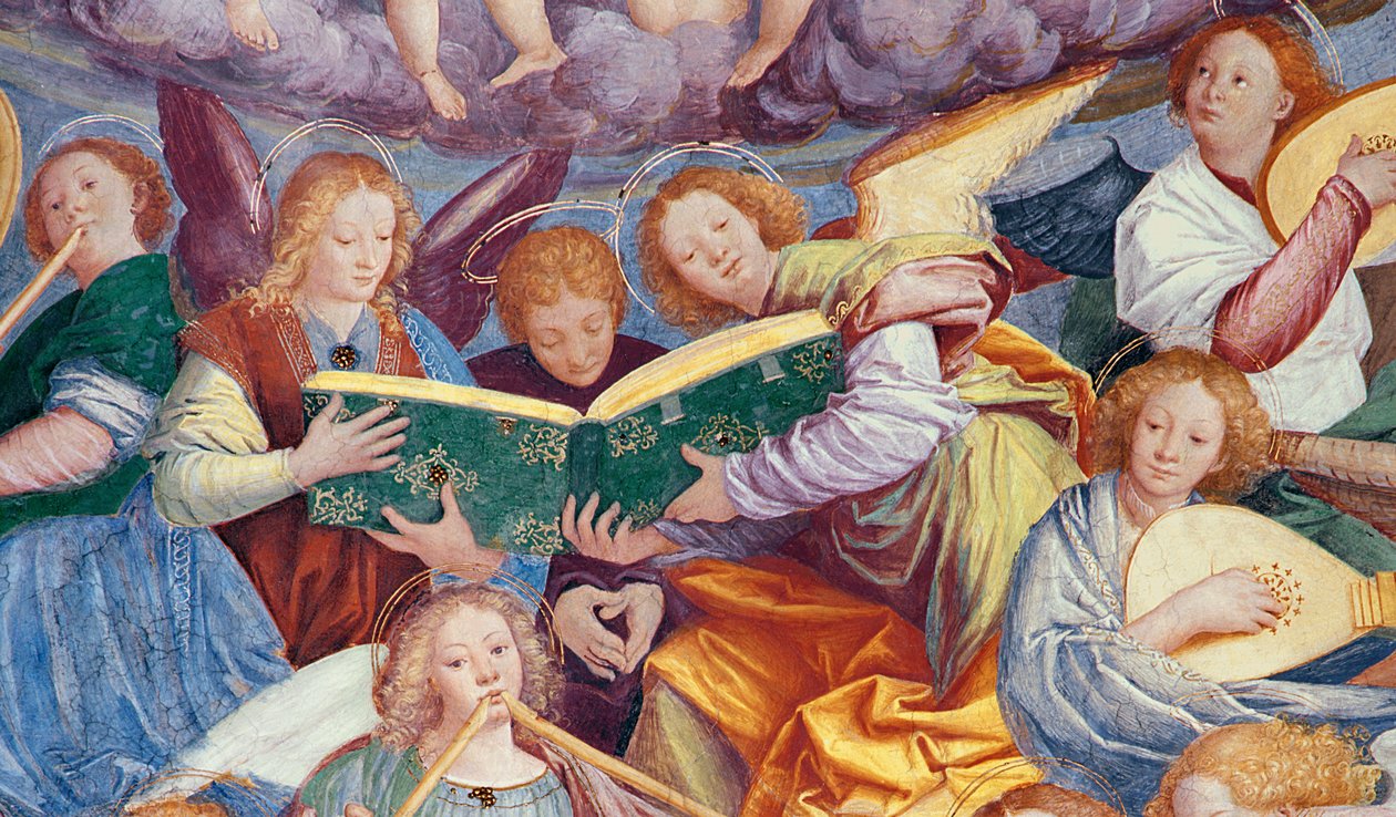 Le Concert des Anges, 1534-36 (détail) - Gaudenzio Ferrari