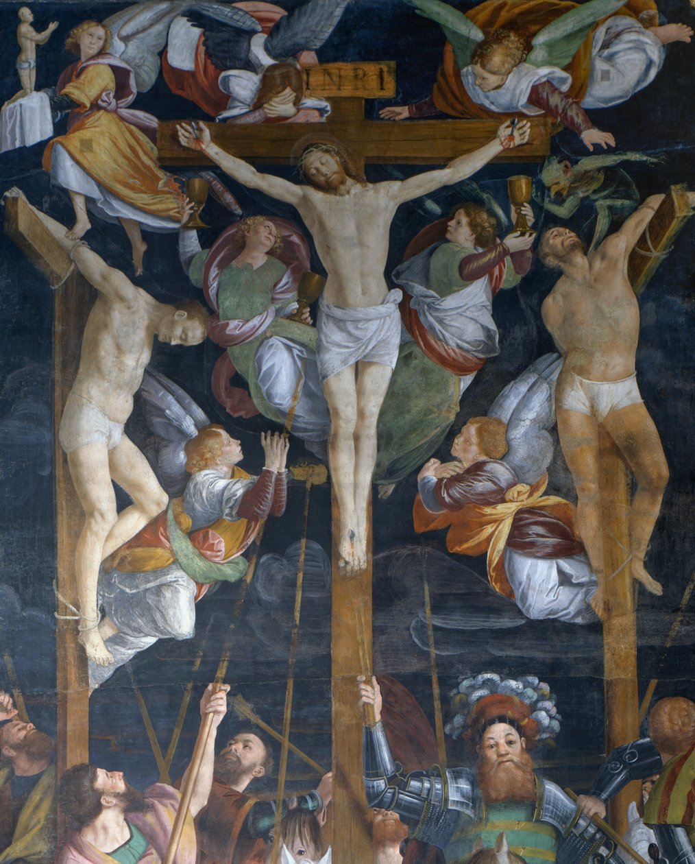 Crucifixion (détail) - Gaudenzio Ferrari