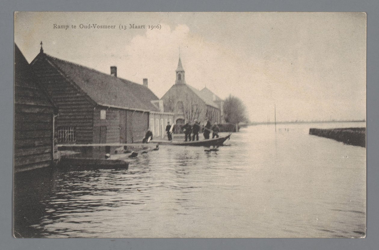 Catastrophe à Oud-Vossemeer le 13 mars 1906 - Gebroeders van Straaten