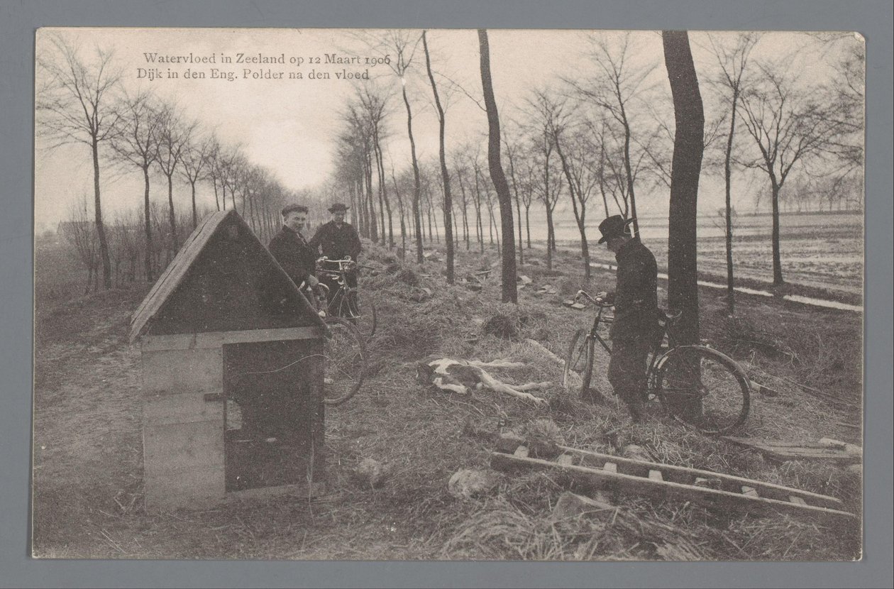Inondation en Zélande - Gebroeders van Straaten
