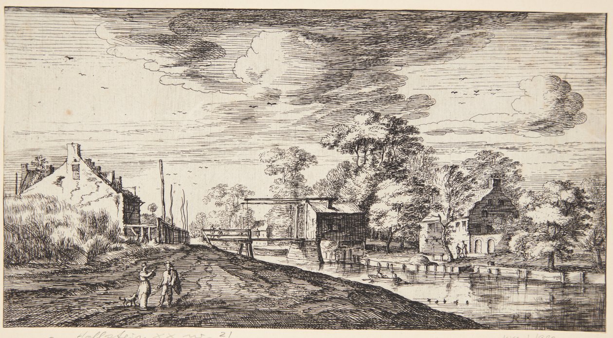 Pont à Maarssen - Geertruyt Roghman