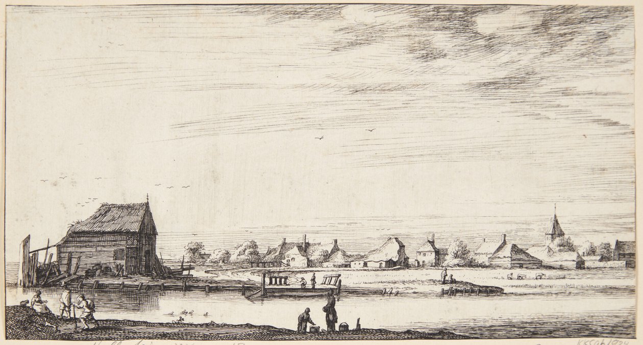 Vue vers Sloterdijk - Geertruyt Roghman