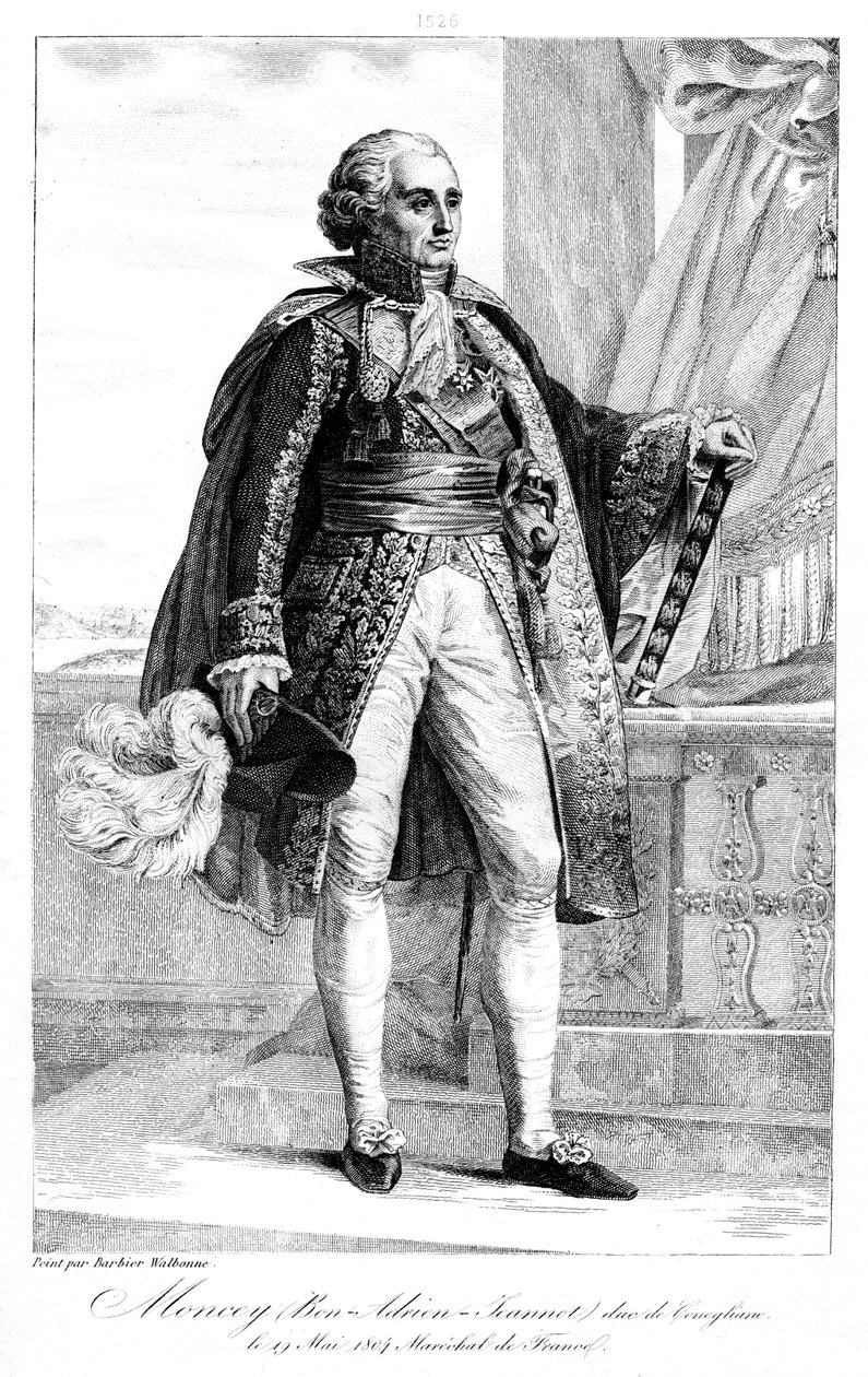 Bon Adrien Jeannot de Moncey 1754-1842, maréchal de France, 1839 - Geille