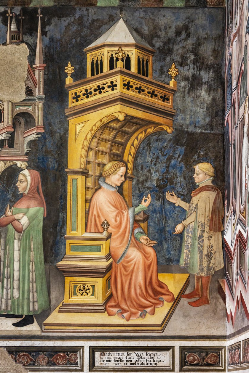 La Salle des Arts Libéraux et des Planètes - Gentile da Fabriano