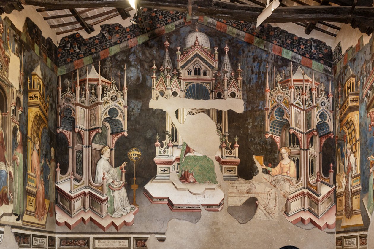 La salle des arts libéraux et des planètes - Gentile da Fabriano