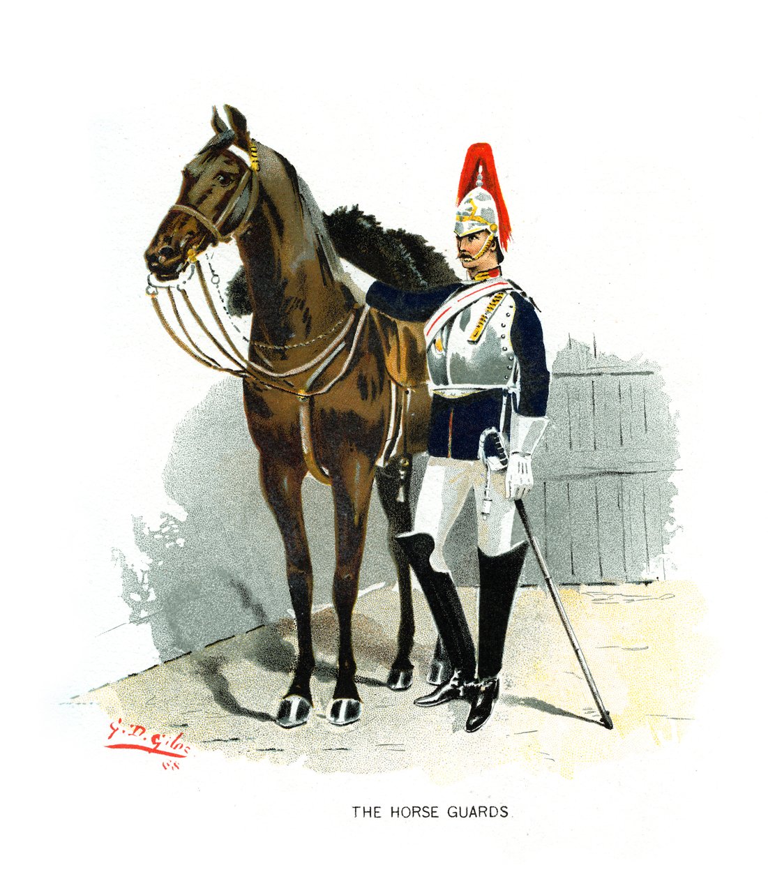 Les Horse Guards - Geoffrey Douglas Giles
