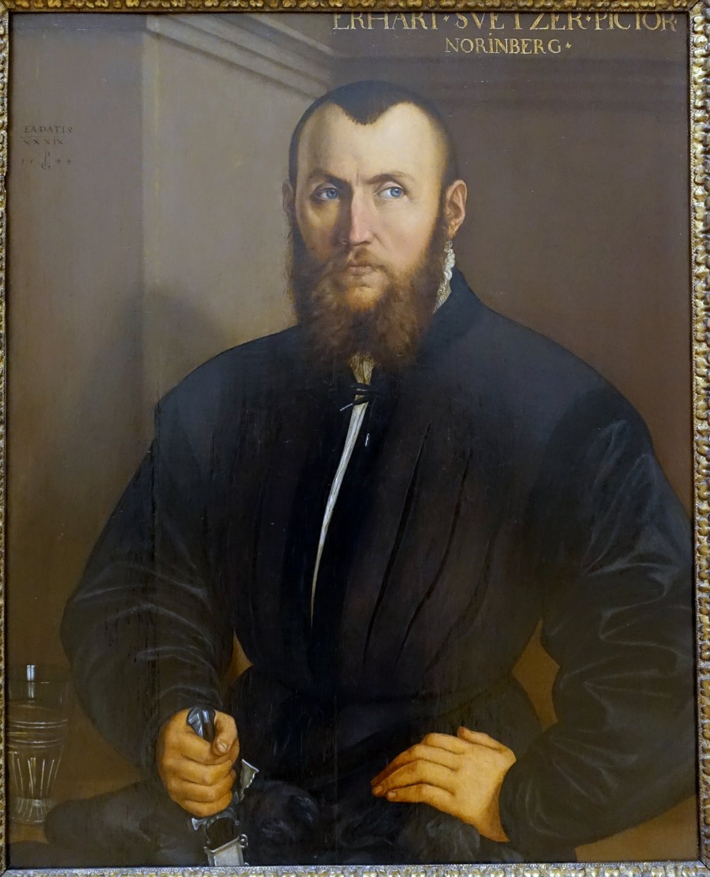 Le peintre Erhard Schwetzer de Nuremberg - Georg Pencz