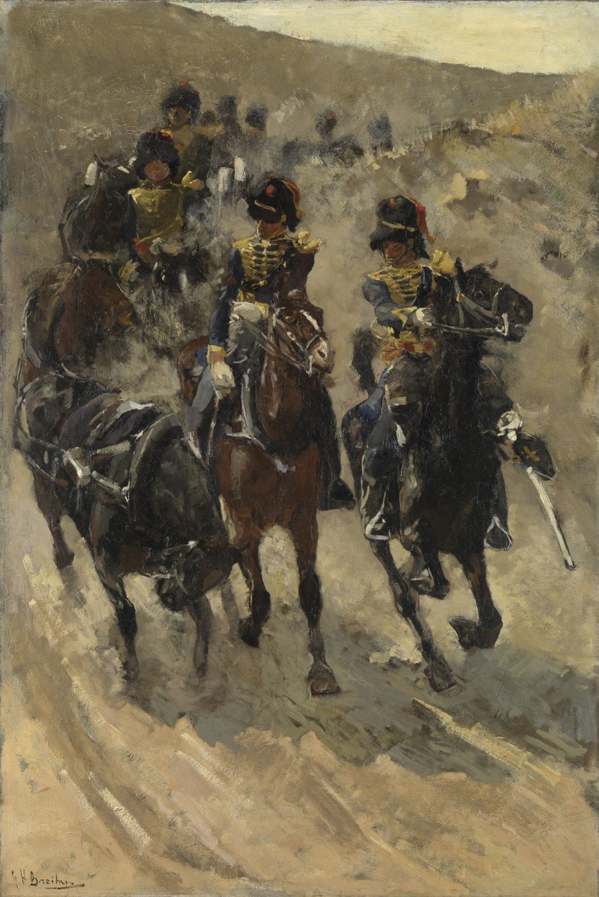 Les Cavaliers Jaunes, 1885-86 - George Hendrik Breitner
