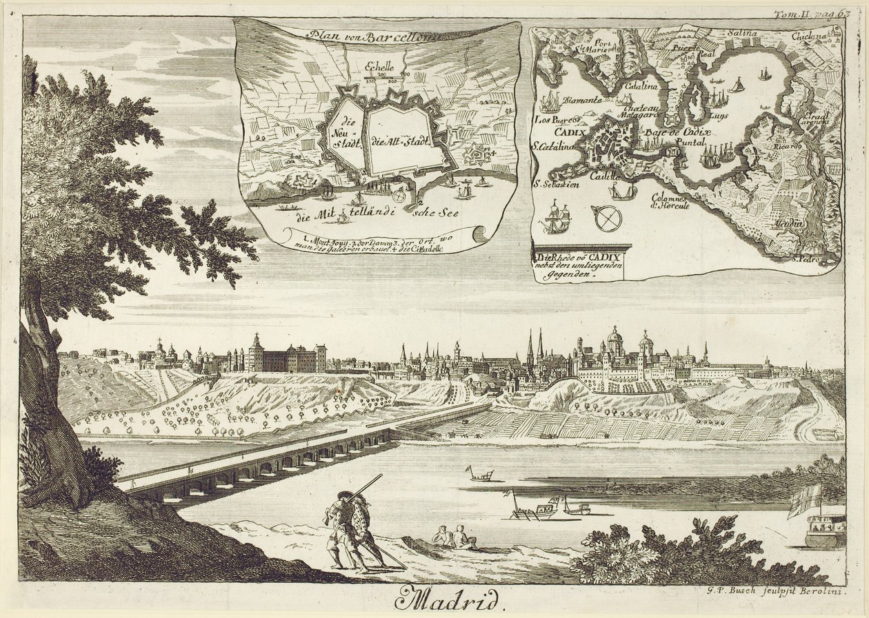 Panorama de Madrid - Georg Paul Busch