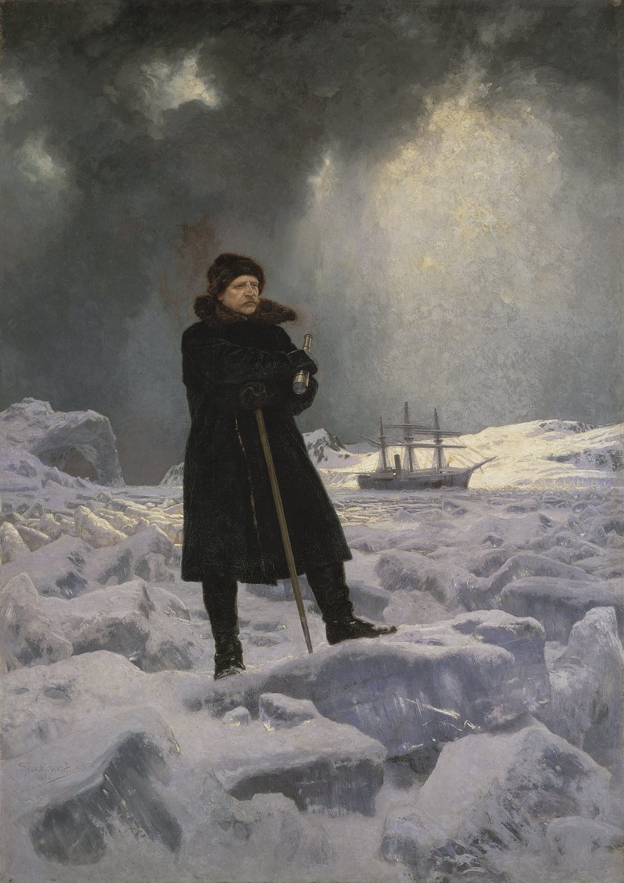 Le baron Adolf Erik Nordenskiöld, explorateur de l