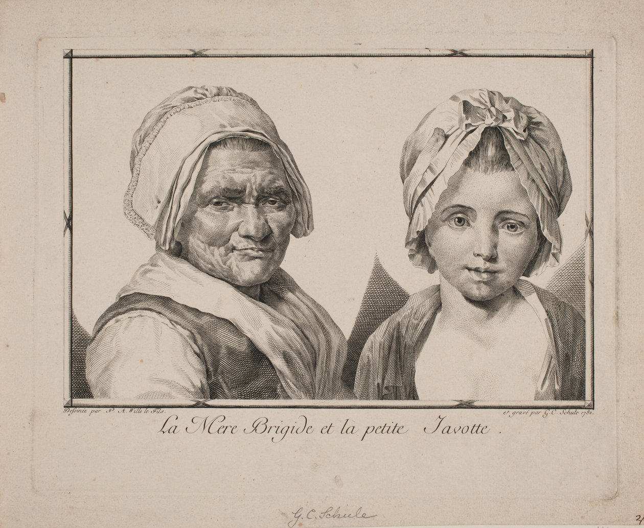 La mère Brigide et la petite Javotte - Georg Christian Schule