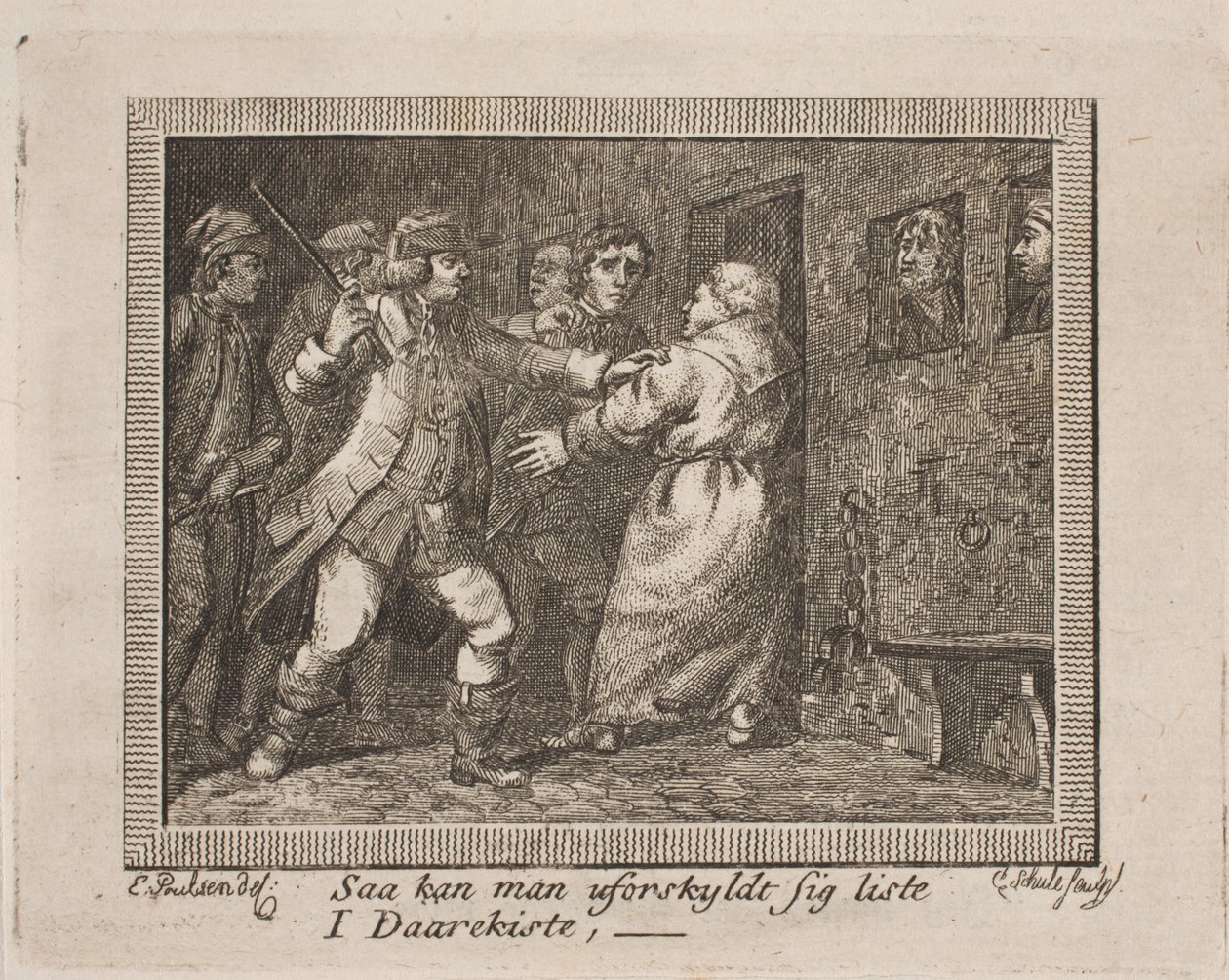 Vignette pour J. H. Wessels "Samtlige skrifter" - Georg Christian Schule