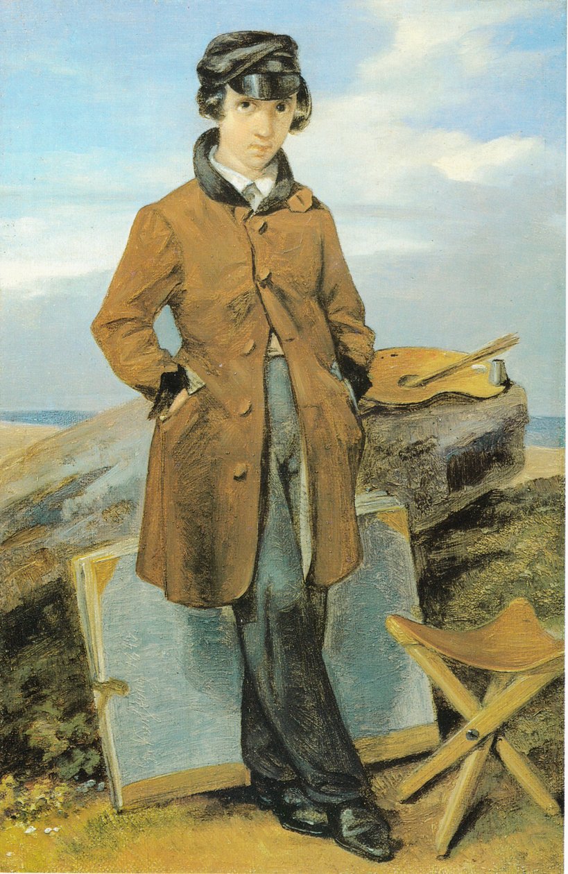 Hermann Kersting en tant que peintre paysagiste - Georg Friedrich Kersting