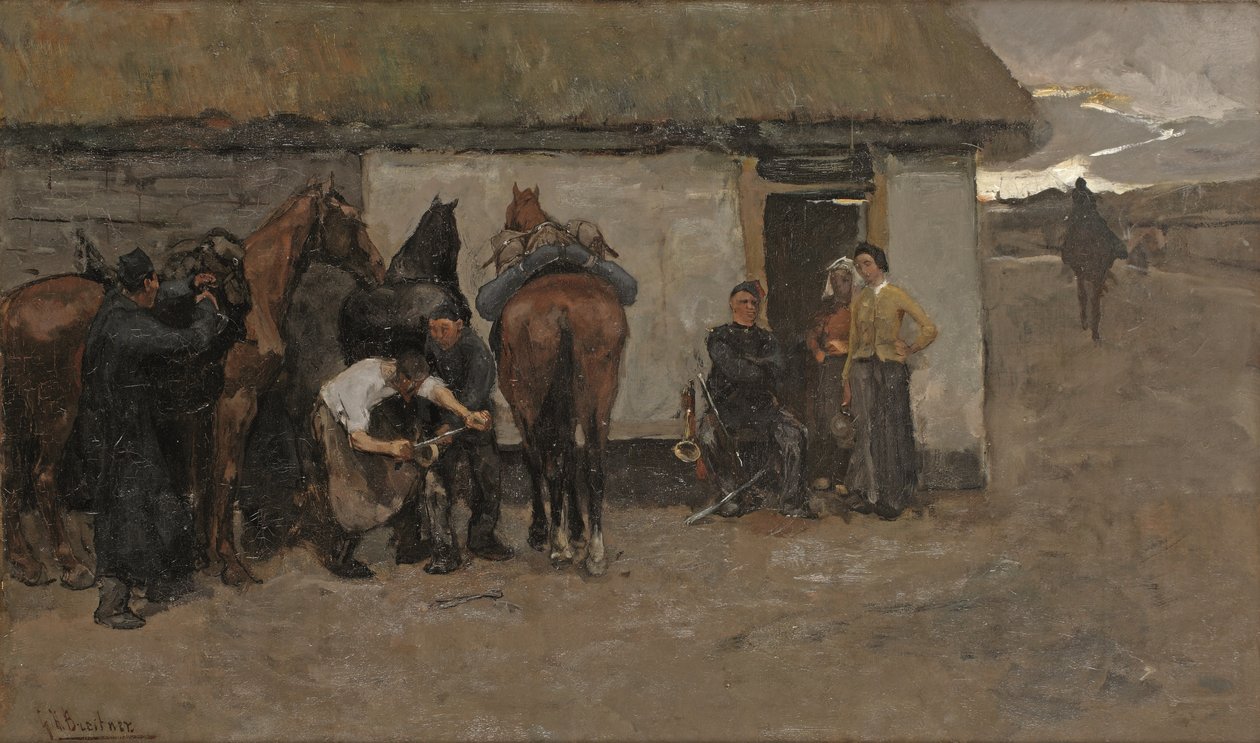 Le forgeron, c.1881-84 - Georg Hendrik Breitner