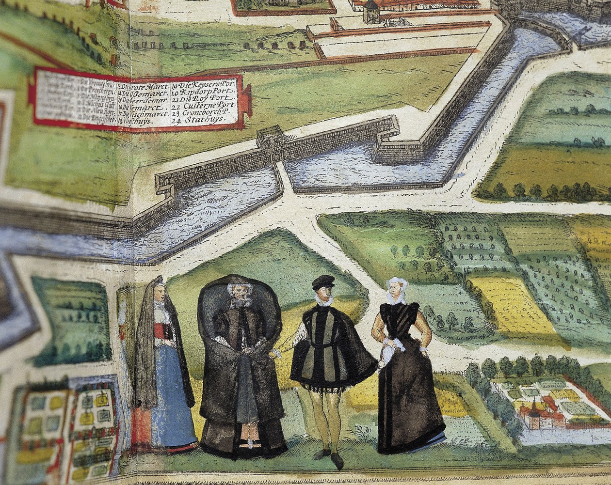 BRAUN, George (1541-1622). ORTELIUS, Abraham (1527-1598). HOGENBERG, Franz (1535-1590). Civitatis Orbis Terrarum (Theatrum orbis terrarum). 1572-1617. Anvers (1572). Détail inférieur. Volume I. Eau-forte. ESPAGNE. CASTILLE ET LEÓN. Salamanque. Université d - Georg Hogenberg Franz (1535-90) & Ortelius Abraham (1527-98) Braun