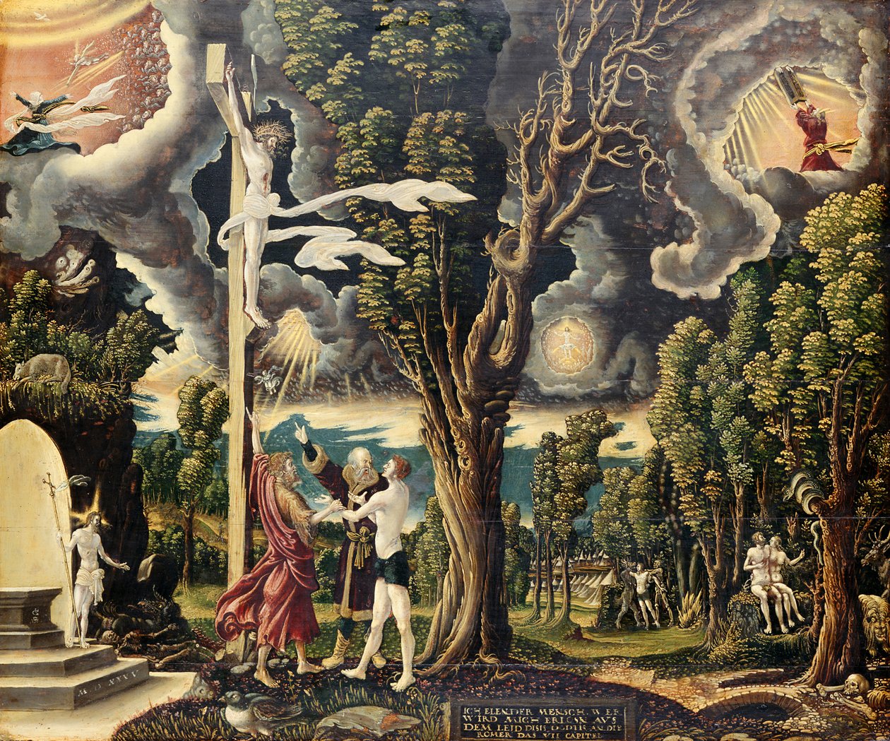 Chute et Rédemption, 1535 - Georg Lemberger