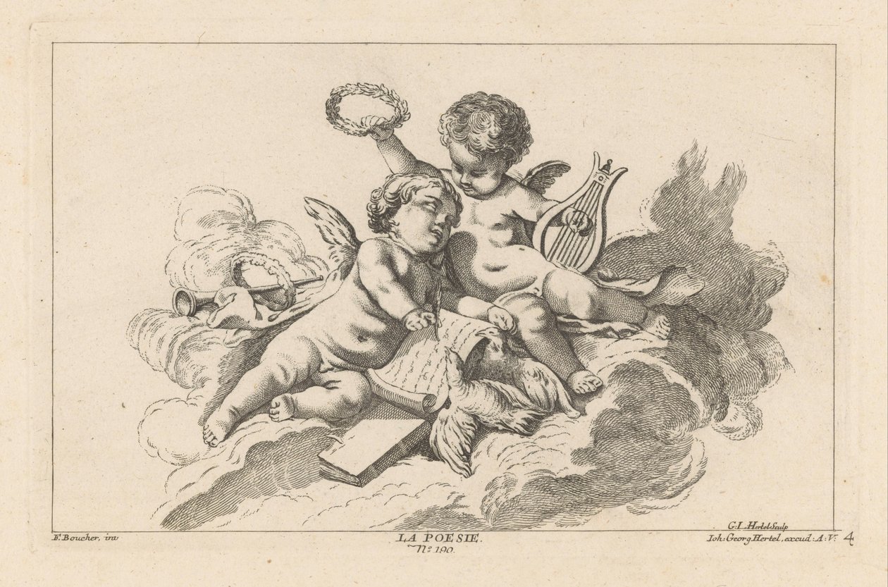 Poésie - Georg Leopold Hertel