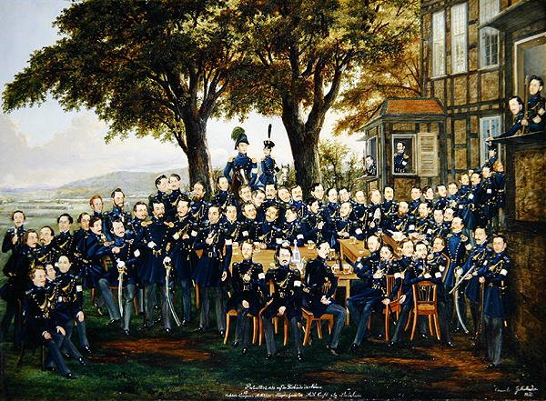 La garde des citoyens de Kassel - Georg Michael Mades