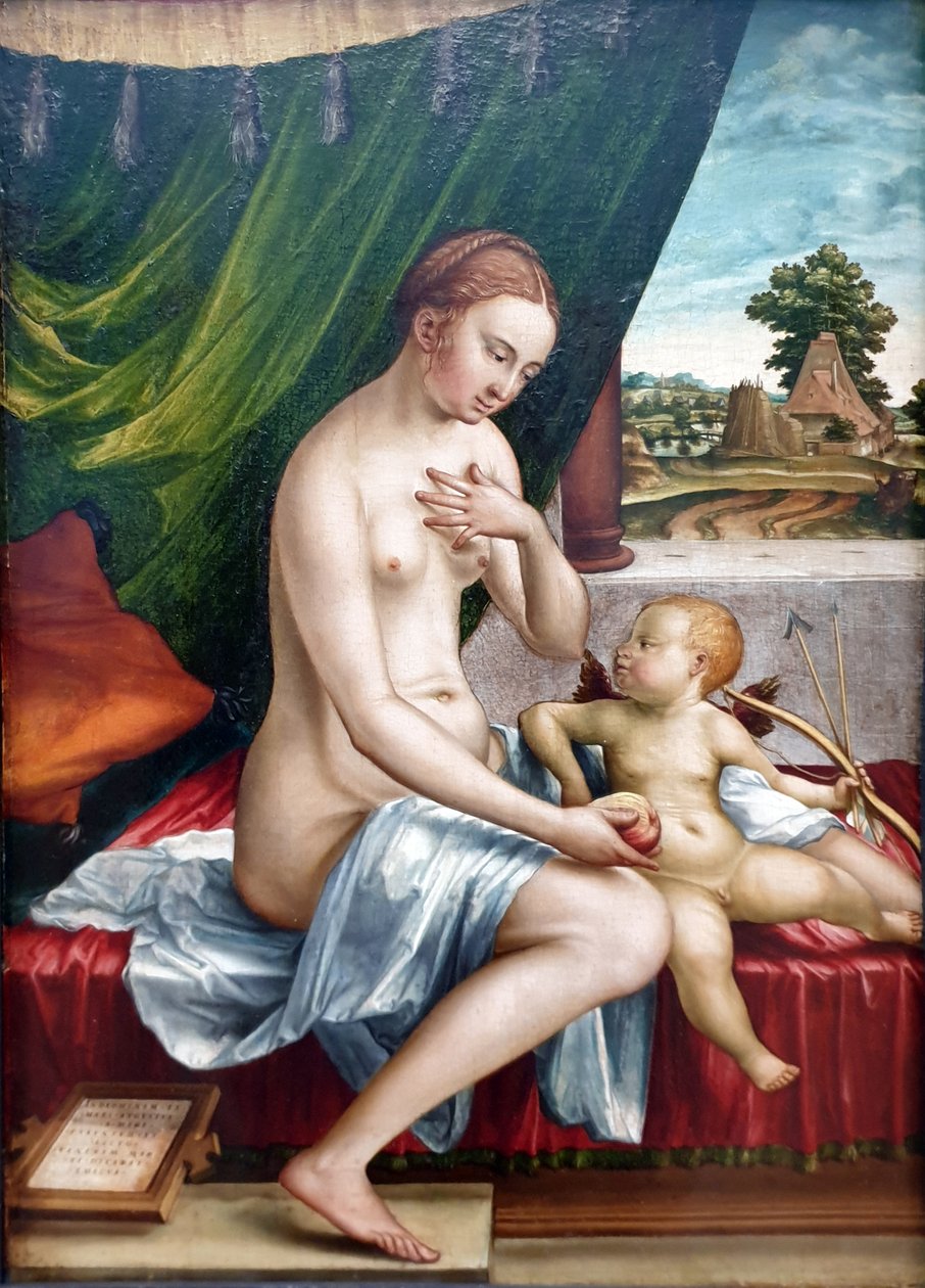 Allemand : Venus und Amor Venus and Cupid - Georg Pencz