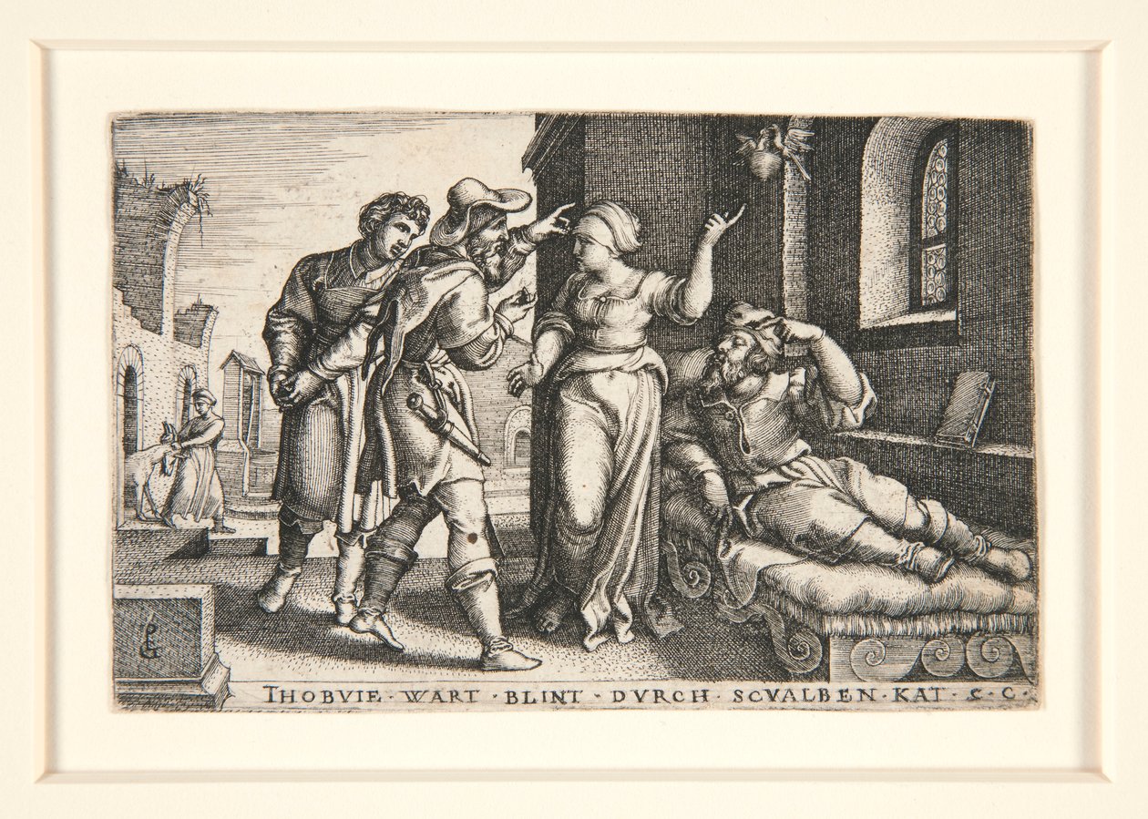 Tobie aveuglé, pl. 3 de la série L