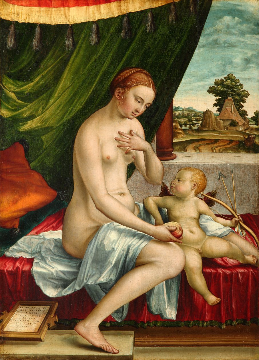 Vénus et Cupidon - Georg Pencz