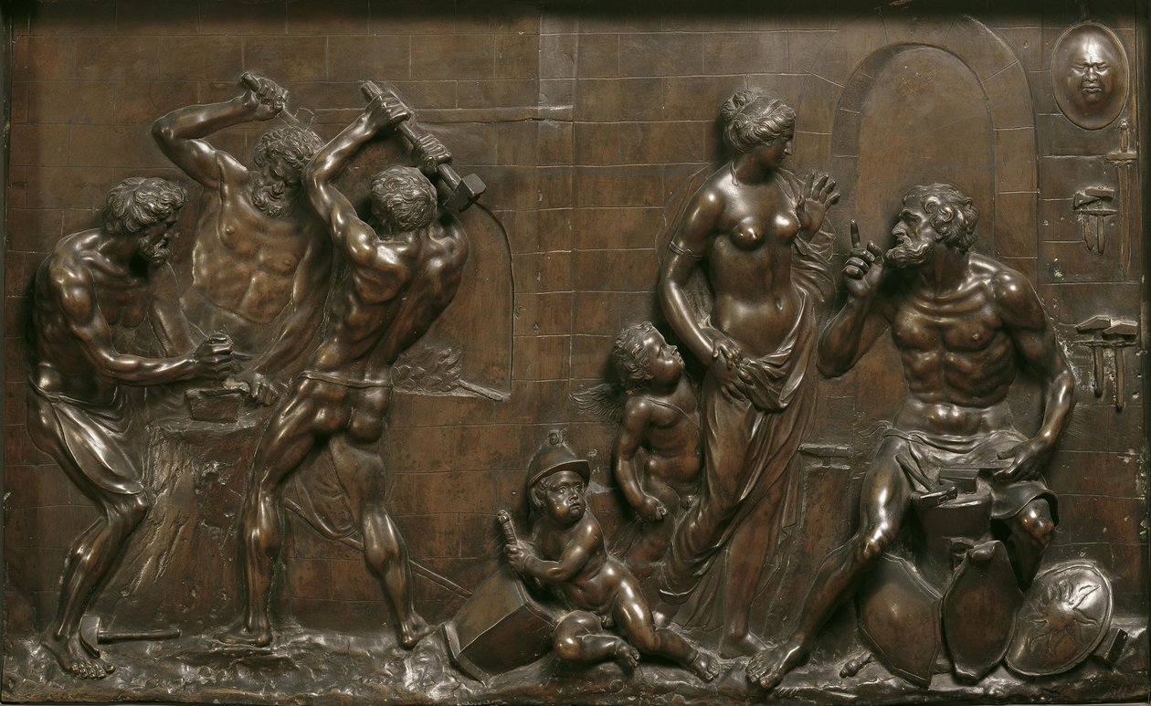 Vénus dans la forge de Vulcain - Georg Raphael Donner