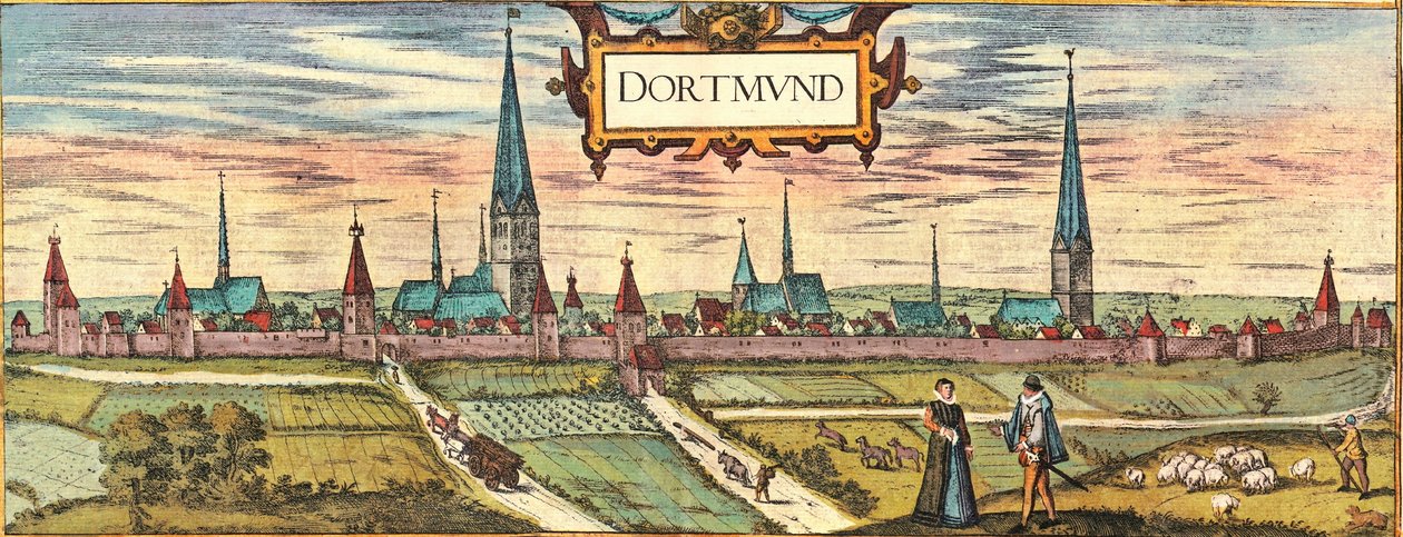 Dortmund - Georg and Hogenberg Franz (1535 90) Braun