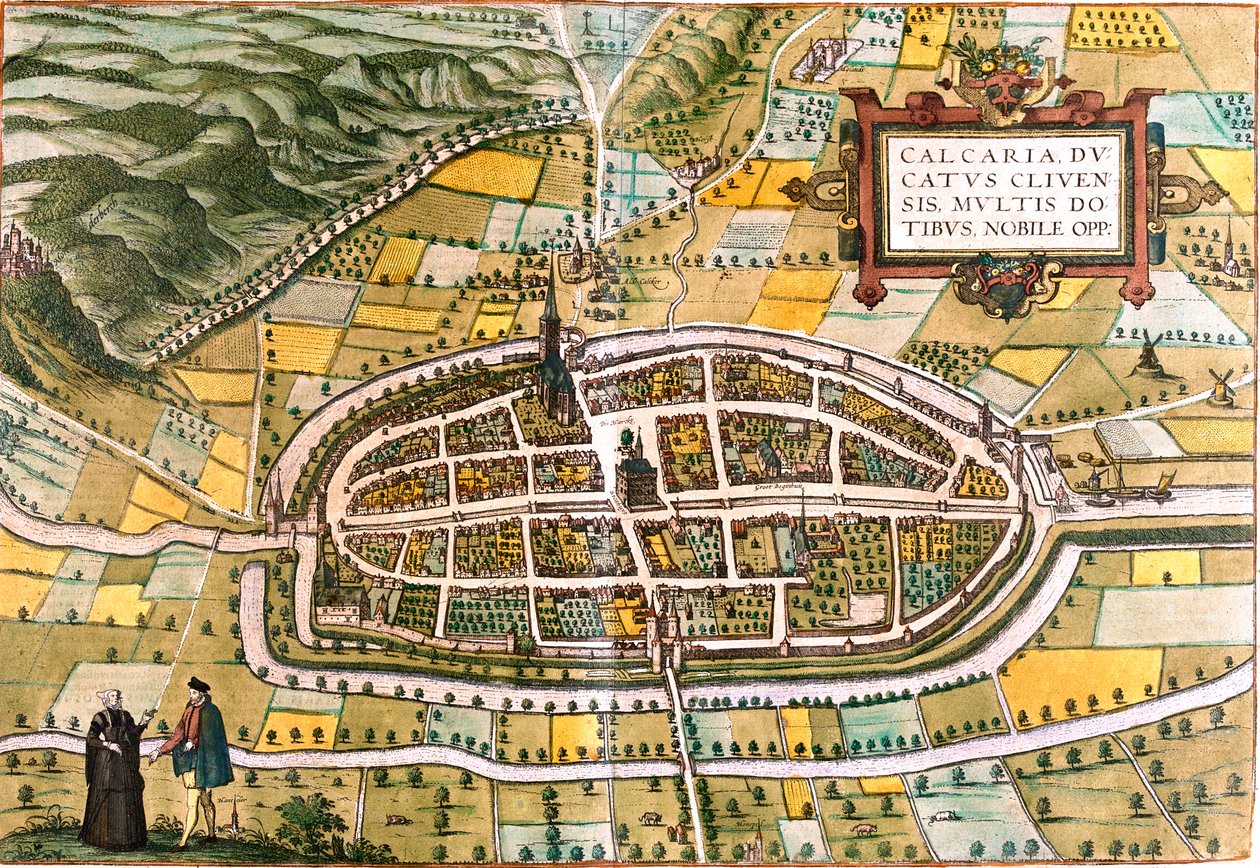 Kalkar, Allemagne - Georg and Hogenberg Franz (1535 90) Braun